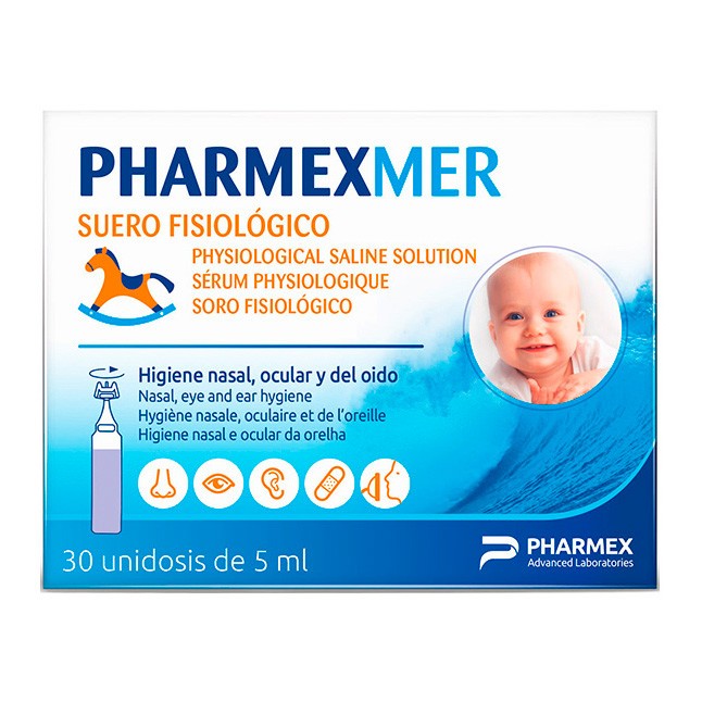 Pharmexmer suero fisiológico 30 unidosis