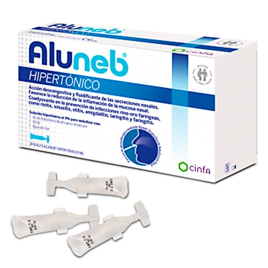 Aluneb hipertonico 20 viales 5 ml