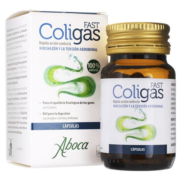 Coligas fast 30 cápsulas